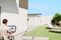 Residencial MARPLUS 2 terraza privada 51. Obra nueva en Gandia