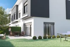 Residencial MarPlus 2 Vista jardín vivienda Avenida del Mar en Gandia. garaje vivienda.Obra nueva en Gandia