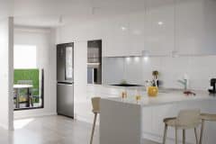 Residencial MARPLUS 2 cocina. Obra nueva en Gandia