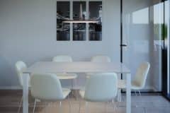 Residencial MARPLUS 2 vista comedor. Obra nueva en Gandia