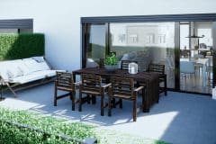 Residencial MARPLUS 2 terraza privada. Obra nueva en Gandia