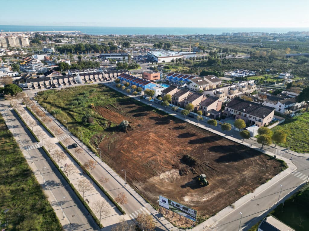 Vista solar MarPlus 2 en Gandia, a un paseo del mar